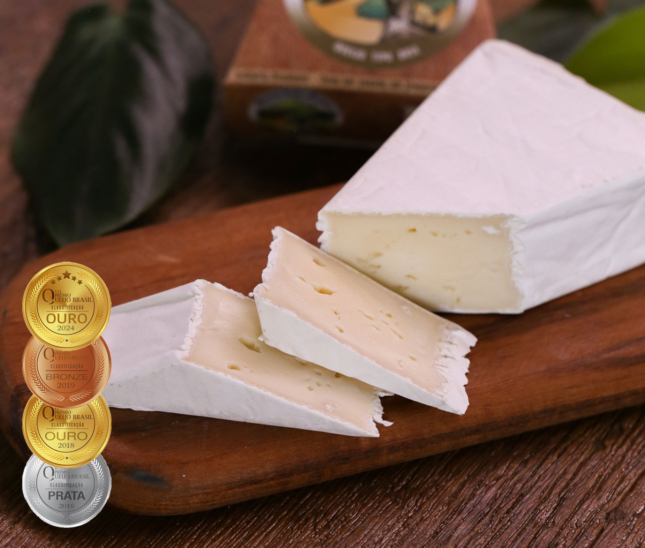 3 fatias de queijo cortadas